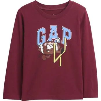 Dívčí tričko Dětské tričko GAP V-BF LS GR T 5YRS Červená, Mix