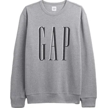 Pánská mikina Pánská mikina GAP V-LW DB FLEECE M Šedá, Černá