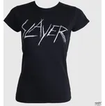 Tričko metal dámské Slayer - Scratchy Logo - ROCK OFF - SLAYTEE23LB - L