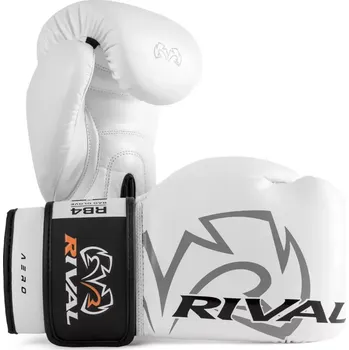 Boxerské rukavice Pytlové rukavice Rival RB4 Aero – bílé L