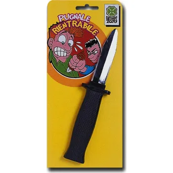 Karnevalový kostým Zasouvací nůž plastový