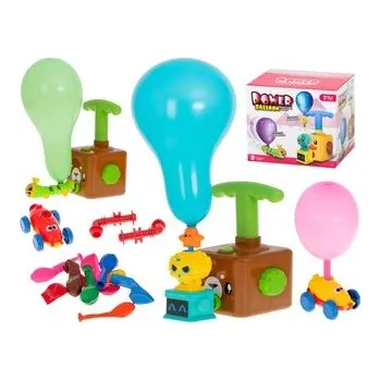 Balónek Aerodynamický odpalovač balónků s medvídkem v autě