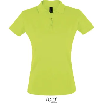 Pánské tričko SOL's Collection Polokošile Perfect Women, piqué, krátká rukáv, dámská COT25113509304-apple green XL Zelené jablko