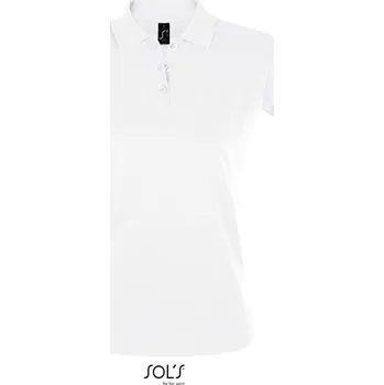 Pánské tričko SOL's Collection Polokošile Perfect Women, piqué, krátká rukáv, dámská COT25113500101-white S Bílá