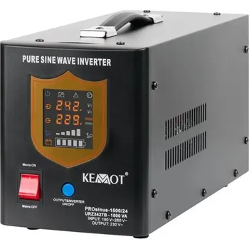 Záložní zdroj Zdroj záložní KEMOT PROsinus-1500/24 ​​1050W 24V Black