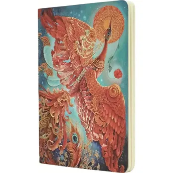 Set školních potřeb Zeszyt A5 40 k. gładki z perfor. 100g Birds of Happiness Firebird, Paperblanks