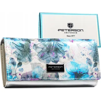 Peterson peněženka z pravé kůže, vícebarevná - dámská