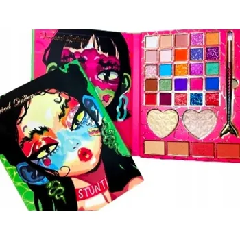 Oční stíny VELKÁ PALETKA OČNÍCH STÍNŮ S GLITRY PRO LÍČENÍ 31 KS SKVĚLÝ DÁREK