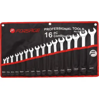 Klíč Očkoploché klíče 16 ks. SADA KLÍČŮ FORSAGE