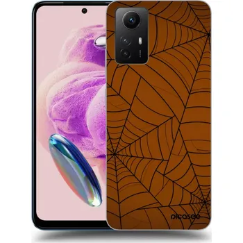 Pouzdro na mobilní telefon Picasee silikonový průhledný obal pro Xiaomi Redmi Note 12S - Web