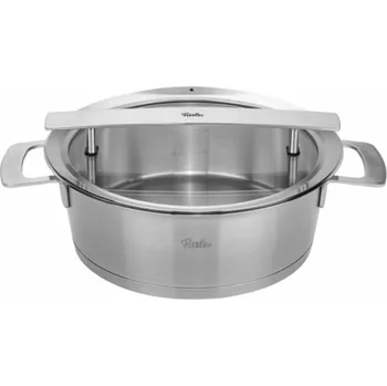 Hrnec Fissler Phi Collection Braten- topf mit Glasdeckel 24 cm, 3,9L