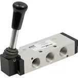 Pneumatický ventil G1/2", 5/2, páka/páka, 12 bar Parker P2LDX514VV