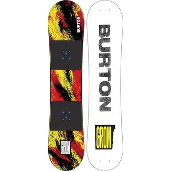 Snowboarding snowboard Burton Grom Flat Top - Ketchup/Mustard 110 cm