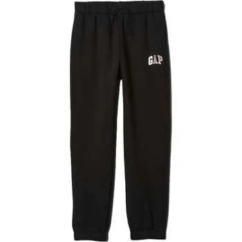 Dívčí tepláky GAP V-BAS HERITAGE JOGGER XS Černá, Bílá