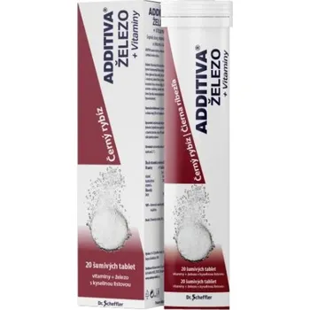 Additiva železo (Fe2)+ Vitaminy šum.tbl.20ks