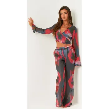 Dámské kalhoty Missy Empire Black 128914 6 (2XS)