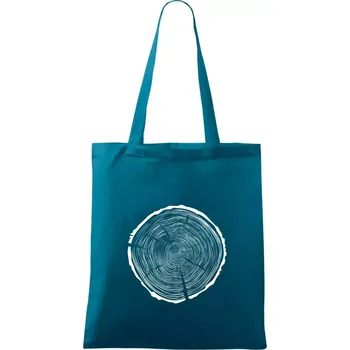 Letokruhy 95 bez věku - Taška bavlněná - 42 x 38 cm ( Petrolejová )