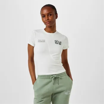 Dámské tričko Tričko Jack Wills Vintage White 5044659 8 (XS)