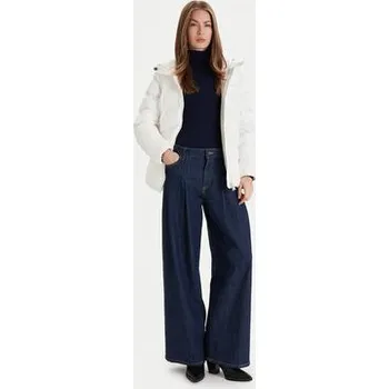 Geox Zimní bunda Anylla W4628P T3144 F1680 Bílá Regular Fit 46