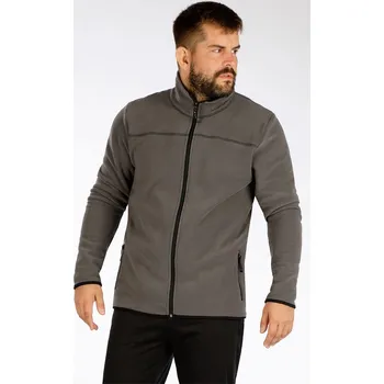 Pánská mikina Pánská fleecová mikina LITEX šedá Barva: tmavě šedá, Velikost: M