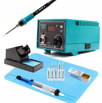 Páječka SADA PÁJECÍ STANICE YIHUA 937D HROTY KALAFUNA PODLOŽKA ODSÁVAČ CÍNU TECHREBAL