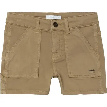 Dívčí kraťasy Name It Brown 4806372 12Y