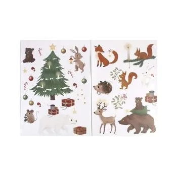 NÁLEPKY NA OKNO FILIBABBA - WONDER WINTER - FOREST FRIENDS