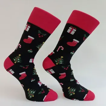 Dámské oblečení Dospělé ponožky Vánoce T - 37-41 / černá