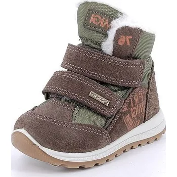 Chlapecká zimní obuv PRIMIGI chlapecká zimní obuv 8858533 hnědá/zelená GORETEX 23