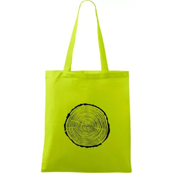 Letokruhy 35 bez věku - Taška bavlněná - 42 x 38 cm ( Limetková )