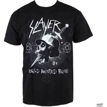 Oblečení a móda Tričko metal pánské Slayer - Dagger Skull - ROCK OFF - SLAYTEE27MB - L