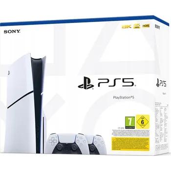 Herní konzole Herní konzole SONY PlayStation 5 s mechanikou + 2 ovladače DualSense PS5