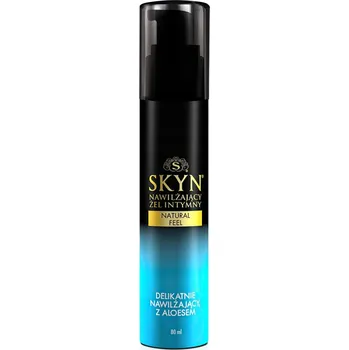 Lubrikační gel Intimní gel SKYN Natural Feel hydratační na vodní bázi 80 ml
