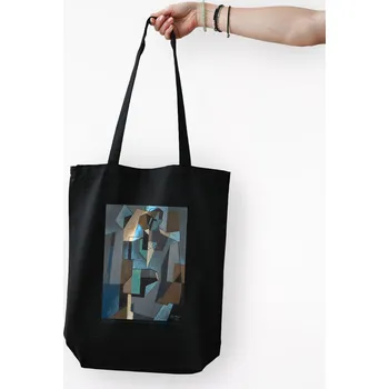 CityZen - KRÁL Bavlněná taška černá