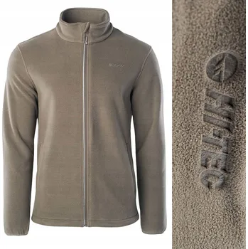 Pánská mikina Pánská fleecová MIKINA na zip NADER HI-TEC L