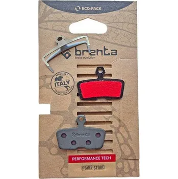 Brzdová destička BRENTA BIKE brzdové destičky organické MTB / silniční polokovové vhodné pro AVID CODE (2011-2014) CODE R, SRAM CODE RSC / R (2017), GUIDE RE BR123 (BRENTA BIKE brzdové destičky organické MTB / silniční polokovové vhodné pro AVID CODE (2011-2014) CODE R,)