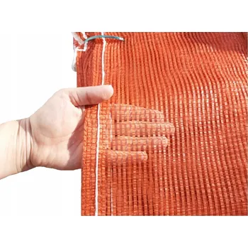 Obraz Síťovaný pytel raschel 60x110 cm oranžový 50 kg