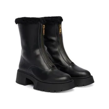 Dámské kozačky Polokozačky Coach Leah Platform CCH86 Černá 37