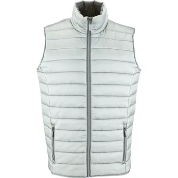 pracovní bunda SOL's Collection Vesta Wave Men, lehká, pánská COT251436r7105-metal grey 2XL Šedá metal