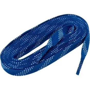 Tkaničky do bot Hokejové tkaničky WINNWELL WAX LACES 130" Modrá