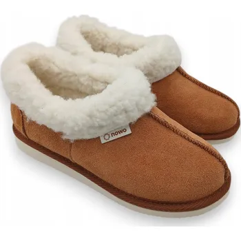 Dámské pantofle Dámské Pantofle z Přírodní Vlny Teplé Pohodlné Pantofle 39