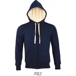 SOL's Collection Mikina s kapucí Sherpa na zip, unisex COT25058429003-french navy L Navy french