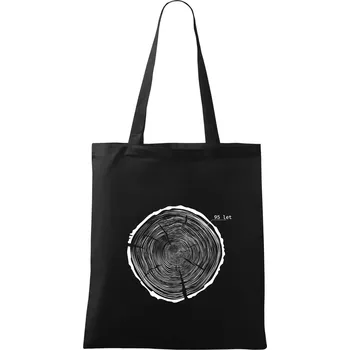 Letokruhy - 95 - Taška bavlněná - 42 x 38 cm ( Černá )