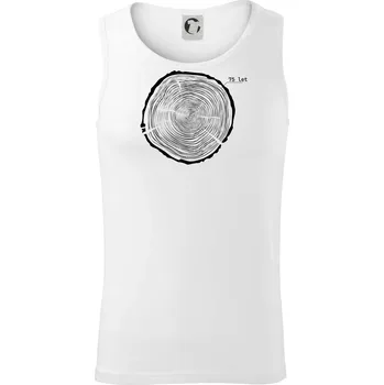 Letokruhy - 75 - Tílko pánské Core - 2XL ( Bílá )