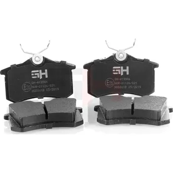 Brzdová destička Brzdové destičky zadní VW GOLF IV, RENAULT, CITROEN 97-05 [87*52.9*17]