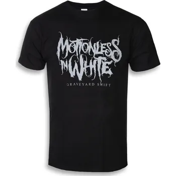Pánské tričko Tričko metal pánské Motionless in White - Graveyard Logo - ROCK OFF - MIWTS02MB - XL