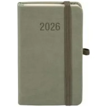 Diář Kalendarz 2026 A6 Memofix TDW oliwkowy