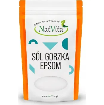 Koupelová sůl Epsomská sůl Síran Hořečnatý heptahydrát Natvita 1,2 kg