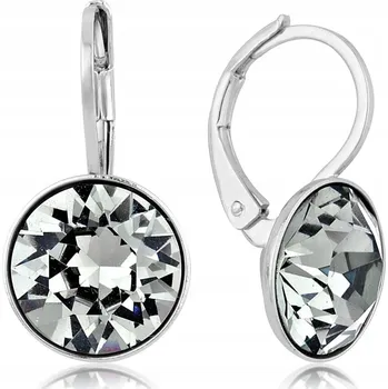 Náušnice Náušnice CHATON 10mm KL BLACK DIAMOND