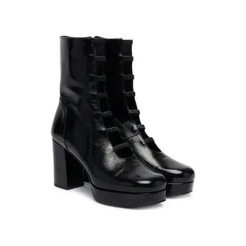 Dámské kozačky Polokozačky Fly London Evikfly P145353000 Černá 39